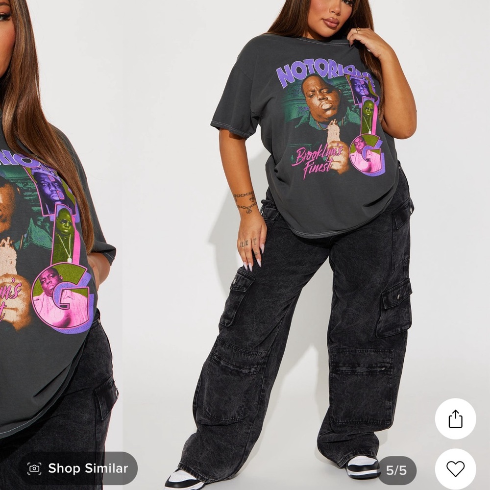 Notorious BIG Graphic Tee NWT Size 3x